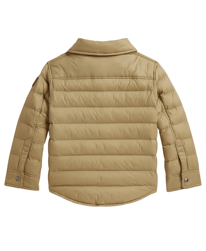 Polo Ralph Lauren Boys' 2T-7 Quilted Shirt Jacket
