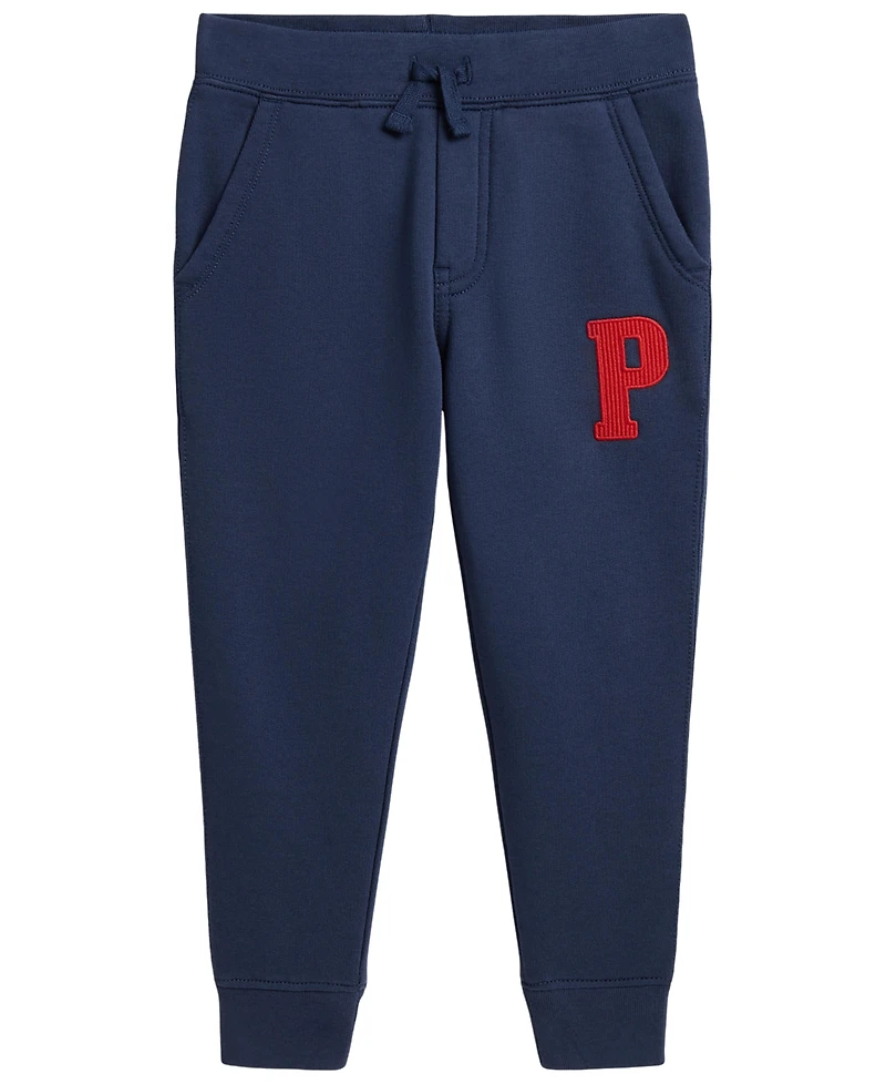 Polo Ralph Lauren Boys' 2T-7 Fleece Letter Joggers