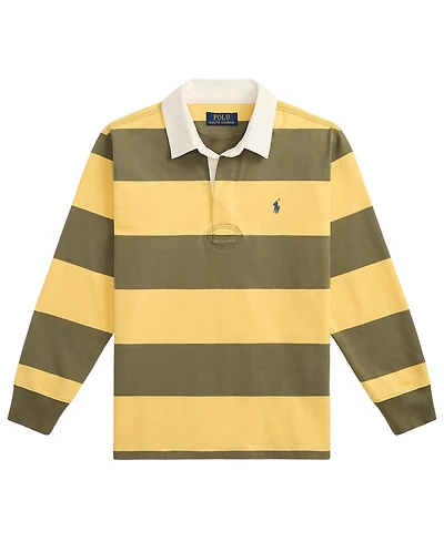 Polo Ralph Lauren Boys' 8-20 Iconic Long-Sleeve Rugby Shirt