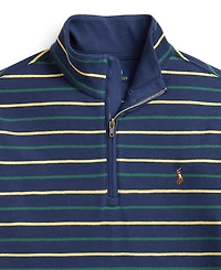 Polo Ralph Lauren Boys' 8-20 Interlock Quarter-Zip Shirt
