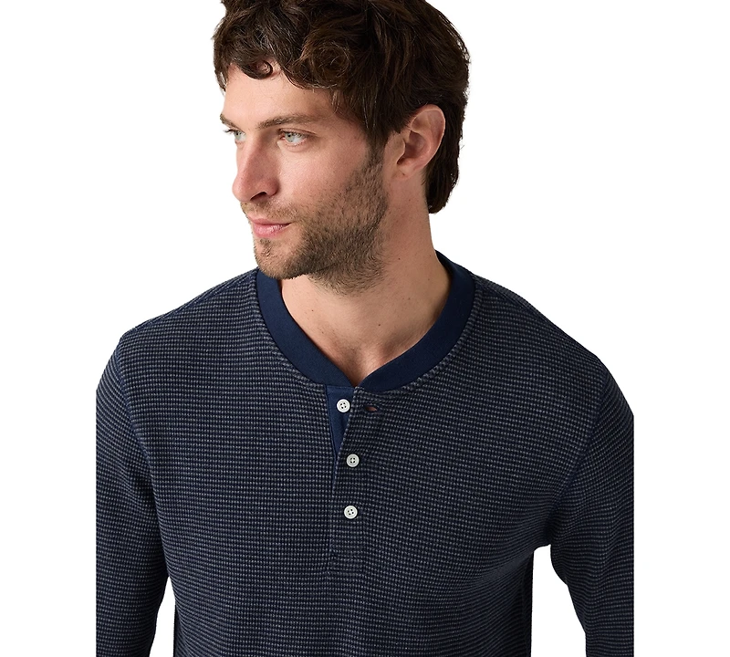 Levis Men's Long-Sleeve Thermal Henley Shirt