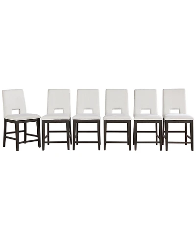 Summit 6-Piece Counter Chair Set, Macy's Exclusive