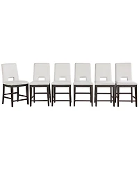 Summit 6-Piece Counter Chair Set, Macy's Exclusive