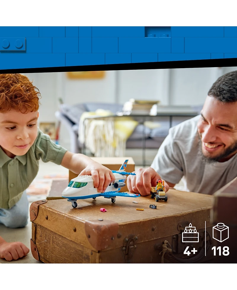 Lego City Passenger Jet 60492 118-Piece Building Set, Ages 4+