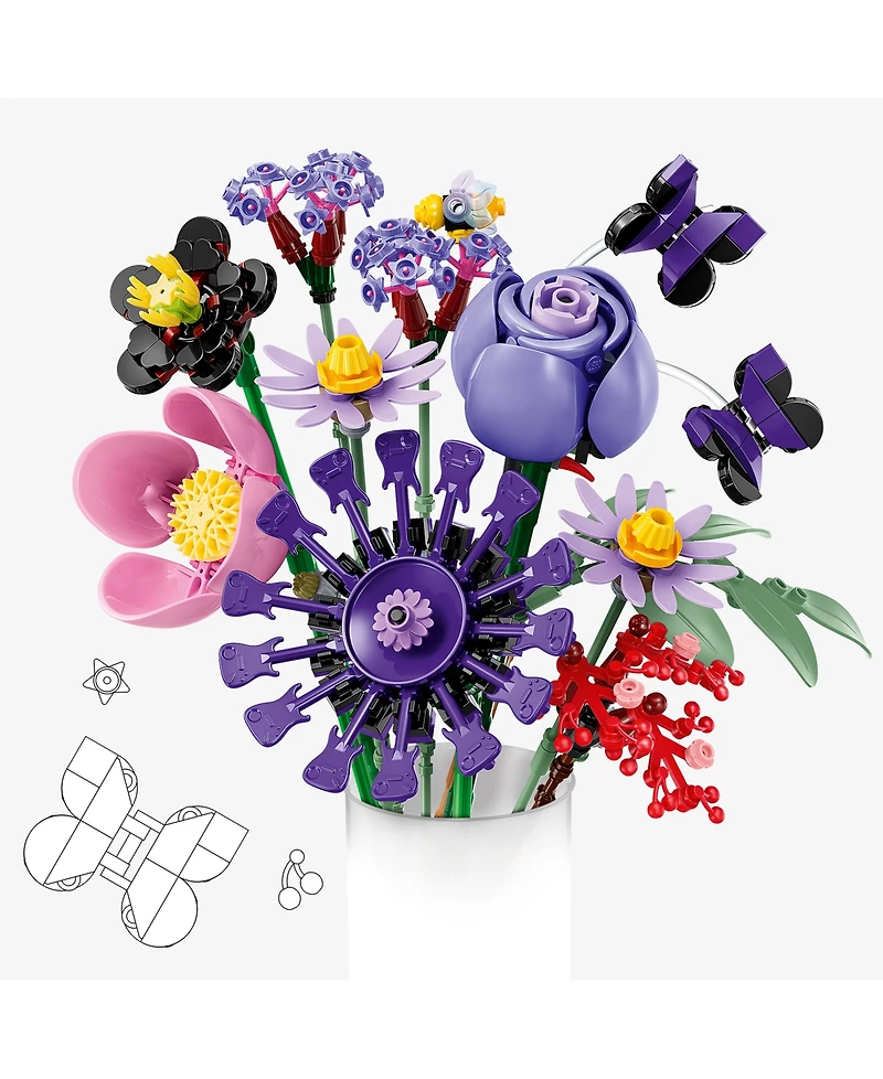 Lego Olivia Rodrigo's Flower Bouquet 11507 400-Piece Building Set, Ages 9+