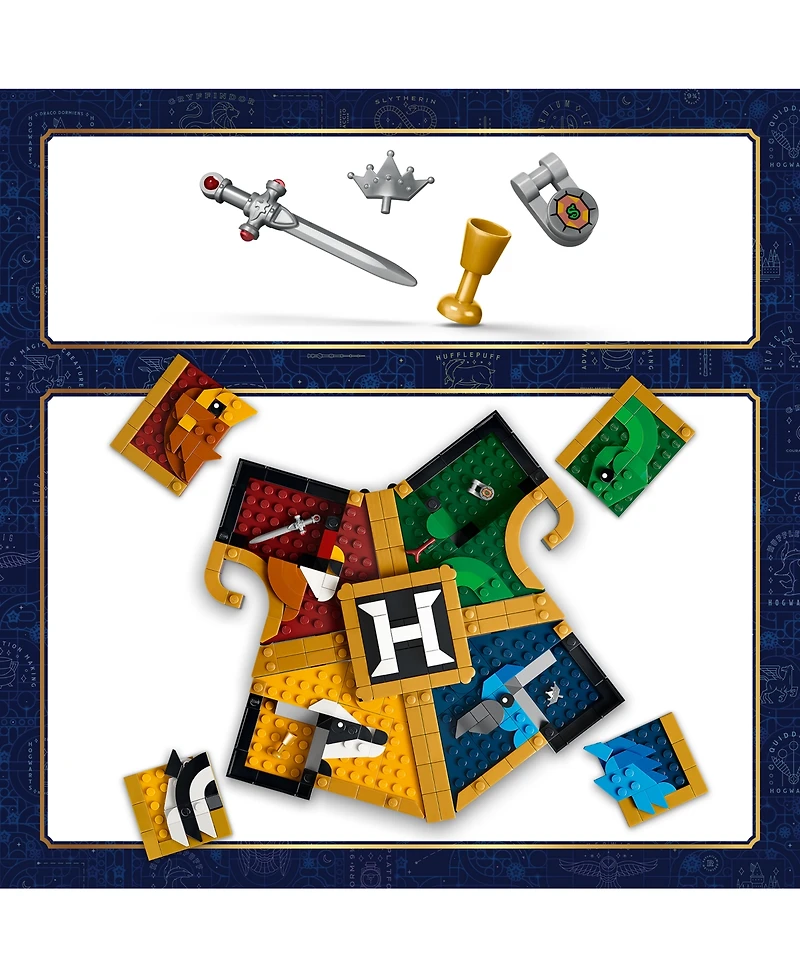 Lego Harry Potter Hogwarts House Crest 76462 545-Piece Building Set, Ages 12+