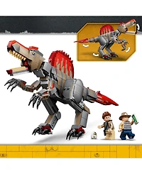 Lego Jurassic World Spinosaurus Dinosaur Escape 77982 820-Piece Building Set, Ages 9+