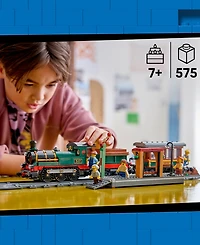 Lego City Vintage Steam Train 60511, 575-Piece Building Set, Ages 7+