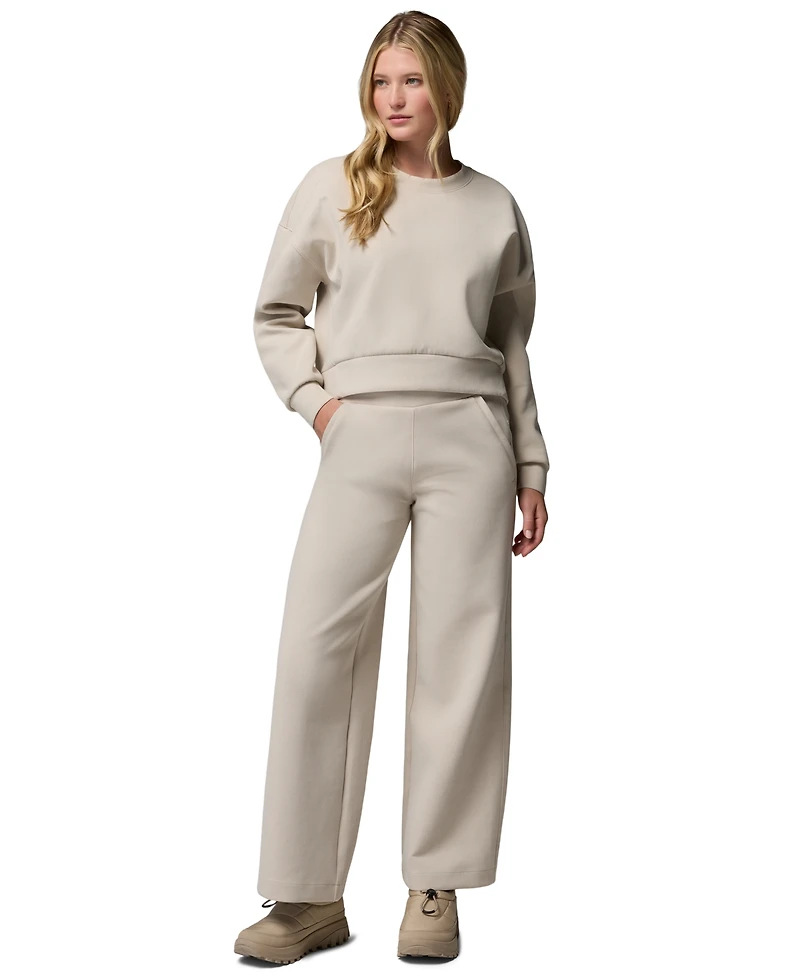 Columbia Women's Amazesweats Heavyweight Pull-On Wide-Leg Pants