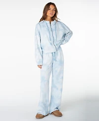 Roxy Juniors' Fringing Reefs Graphic Zip-Front Hoodie