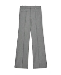Reiss Women's Pintuck-Detail Flared Trousers