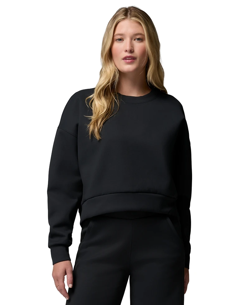 Columbia Women's Amaze Heavyweight Relaxed-Fit Cropped Sweatshirt