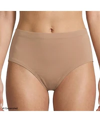 Lands' End Women's Brief True Solutions Light Weight Microfiber Basics 3 Pack Panties
