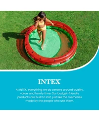 Intex 66-Inch Round Inflatable Outdoor Kids Swimming and Wading Watermelon Pool