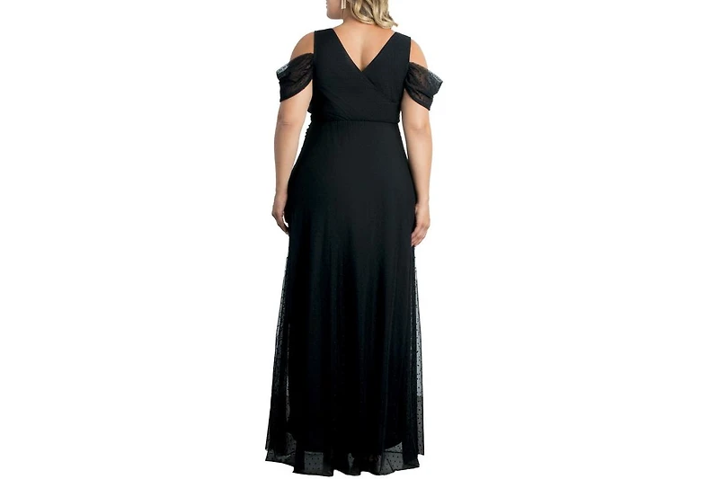 Kiyonna Plus Seraphina Mesh Gown