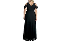 Kiyonna Plus Seraphina Mesh Gown