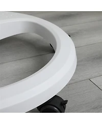 Yobtop Removable Adjustable Height Glass Whiteboard