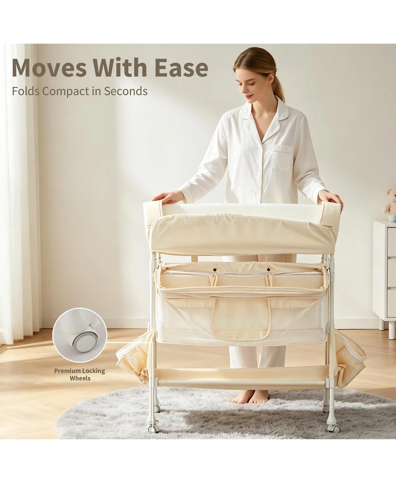 Gaomon Waterproof Oxford Cloth Diaper Changing Mat, Portable, Durable Infant Changing Station