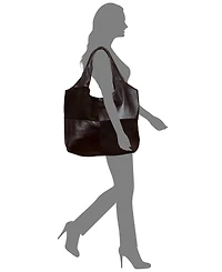 Patricia Nash Leather Extra-Large Tove Tote Handbag