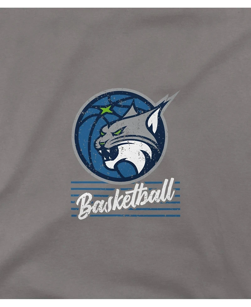 Stadium Essentials Men's and Women's Platinum Minnesota Lynx Lay Low Vintage Wash Relaxed Fit T-Shirt