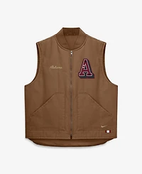 Nike Men's Brown Alabama Crimson Tide Academic Padded Full-Zip Vest