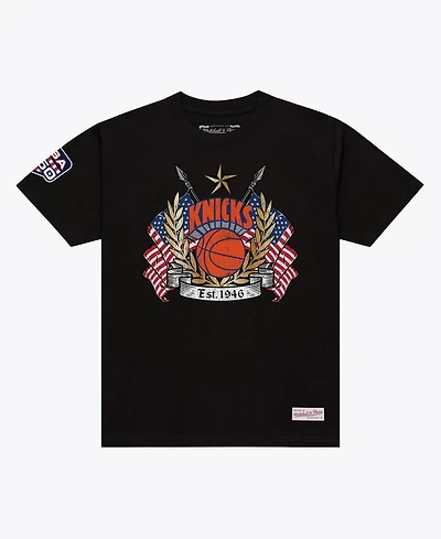 Mitchell & Ness Men's Black New York Knicks Allegiance T-Shirt