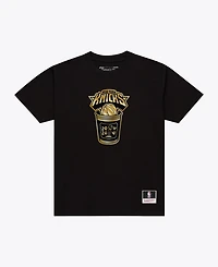 Mitchell & Ness Men's New York Knicks 2026 Nba Finals Champions Gold Coffee Cup T-Shirt