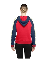 New Era Women's St. Louis Cardinals Cooperstown Collection Cropped Raglan Hoodie