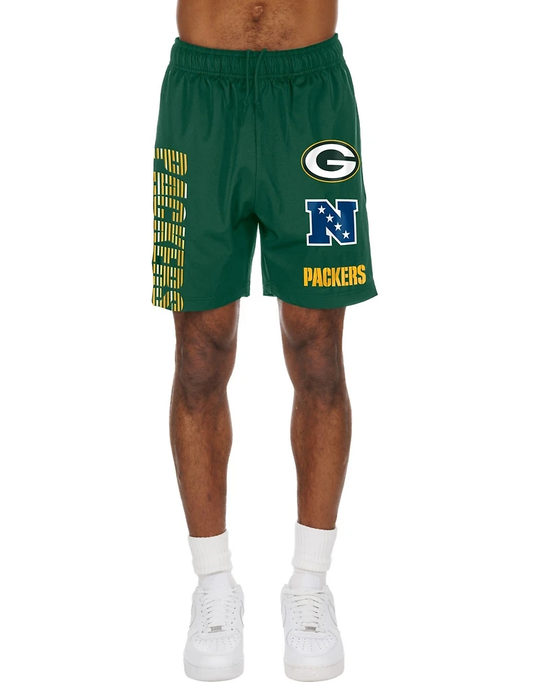 New Era Men's Green Bay Packers Match Shorts