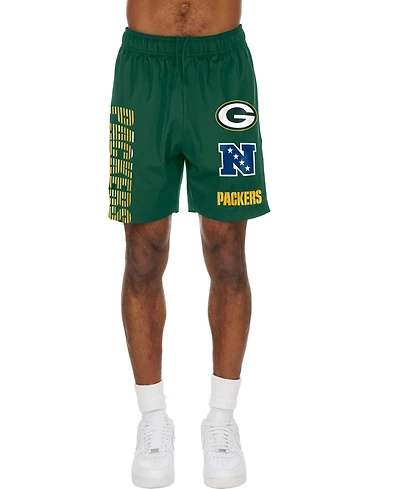 New Era Men's Green Bay Packers Match Shorts