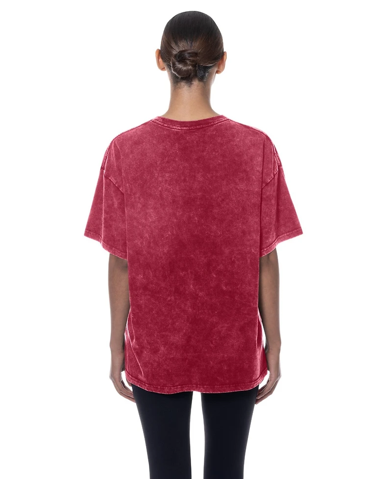 New Era Women's Washington Commanders Throwback Oversized Scoop Neck T-Shirt