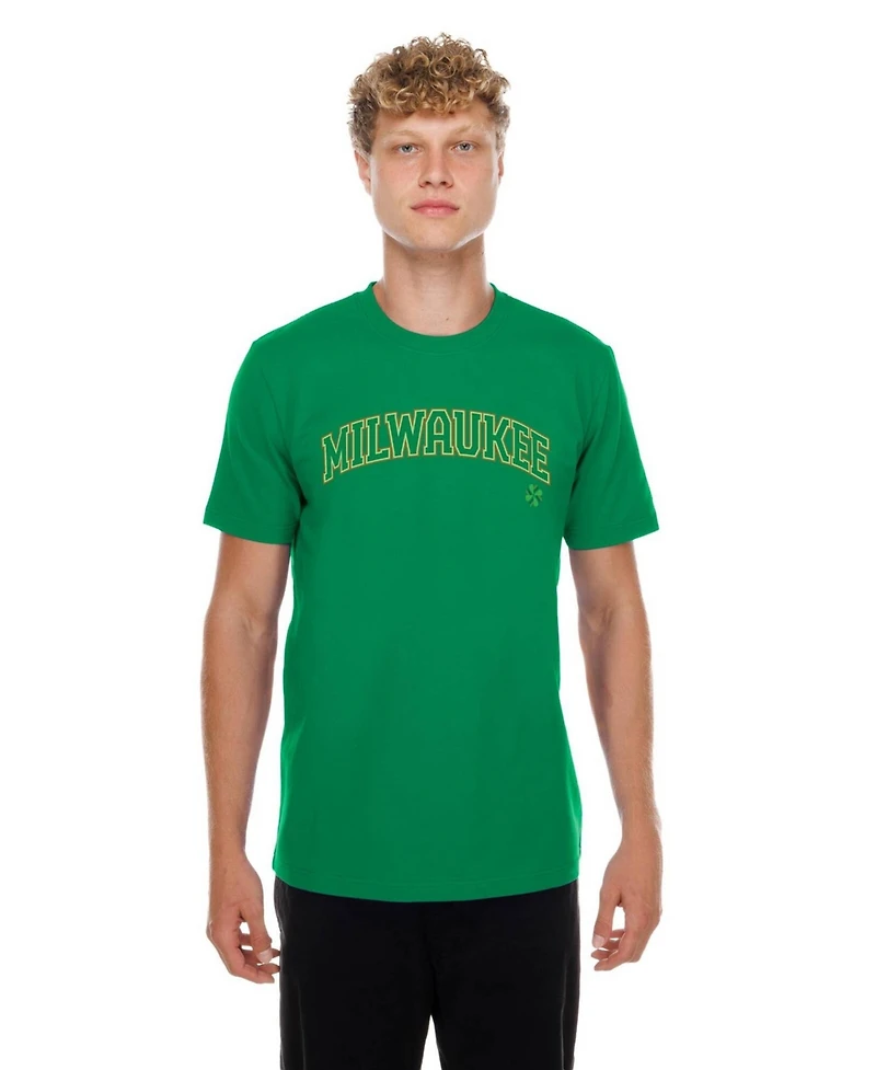 New Era Men's Green Milwaukee Brewers 2026 St. Patrick's Day T-Shirt