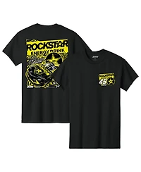 23xi Racing Men's Black Tyler Reddick Rockstar Energy Car T-Shirt