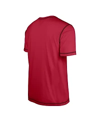 New Era Men's Cardinal Arizona Cardinals Third Down Puff Print T-Shirt