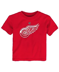 Outerstuff Baby Boys and Girls Red Detroit Wings Primary Logo T-Shirt