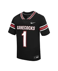 Nike Big Boys and Girls 1 Black South Carolina Gamecocks Alternate Replica Football Jersey