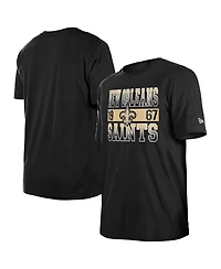 New Era Men's Black Orleans Saints City Team T-Shirt