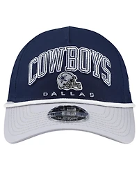 New Era Toddler Navy Dallas Cowboys Arch Coolera 9FORTY A-Frame Adjustable Hat