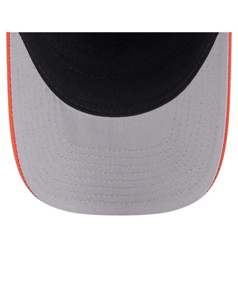 New Era Men's Black/Orange San Francisco Giants Arch 9FORTY A-Frame M-Crown Adjustable Hat