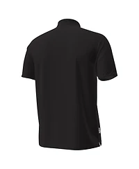 Under Armour Men's Black Northwestern Wildcats Performance Drive Chest Stripe Polo Shirt