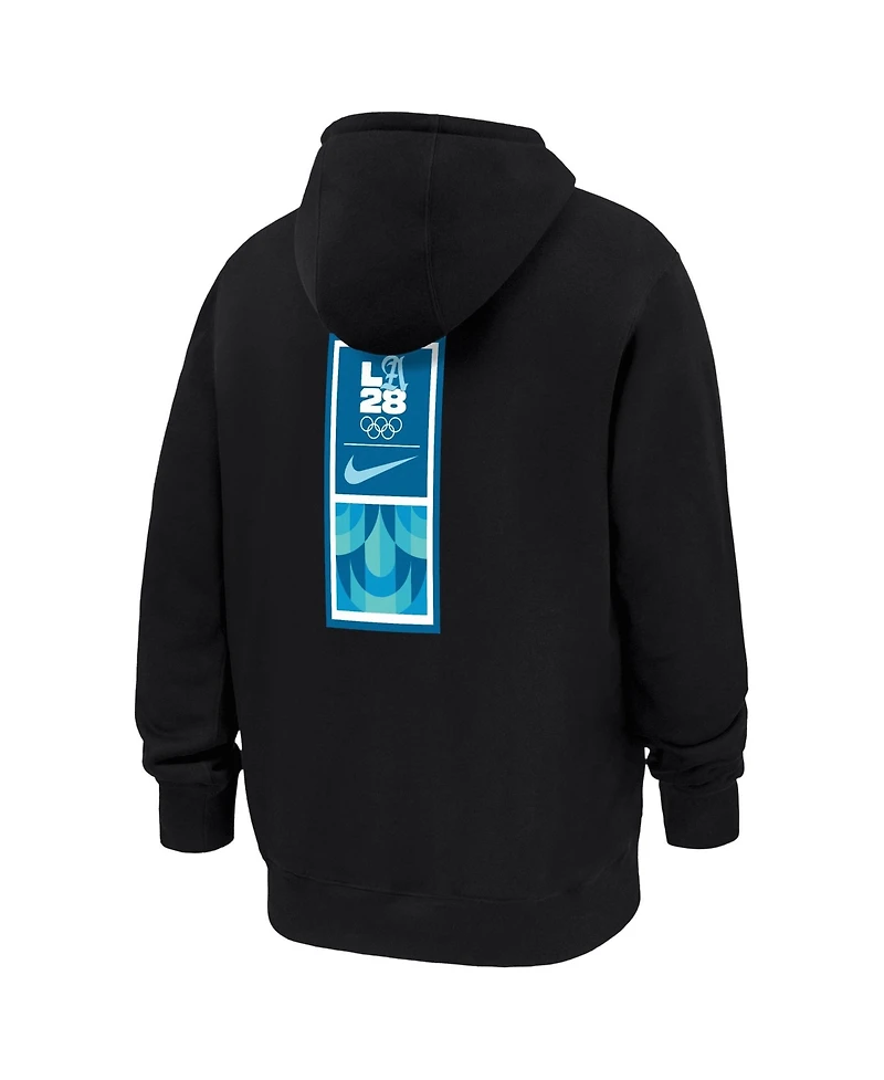 Nike Men's Black LA28 Superbloom Club Fleece Hoodie