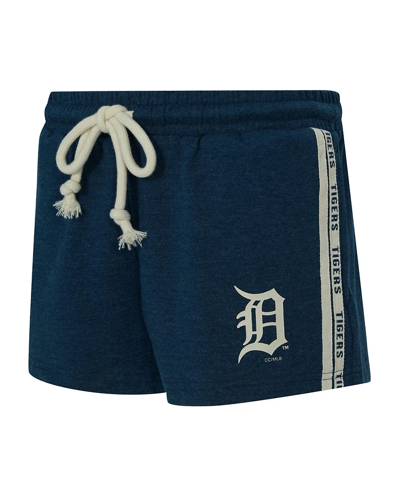 Concepts Sport Women's Detroit Tigers Birch High-Rise French-Terry Shorts, 2.5" Inseam