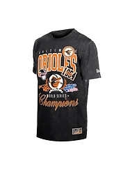 New Era Men's Black Baltimore Orioles Mineral Wash T-Shirt