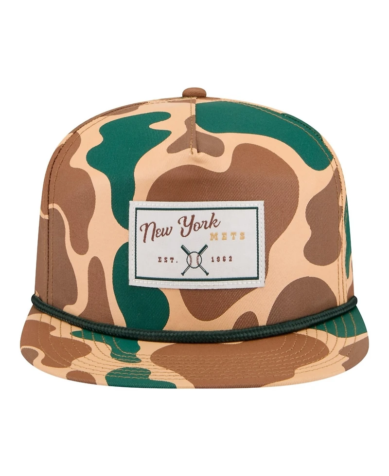 New Era Men's Camo New York Mets Duck 19TWENTY Adjustable Hat