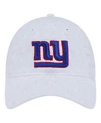 New Era Women's White New York Giants Floral 9TWENTY Adjustable Hat