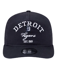 New Era Men's Navy Detroit Tigers Stacked 19TWENTY Adjustable Hat