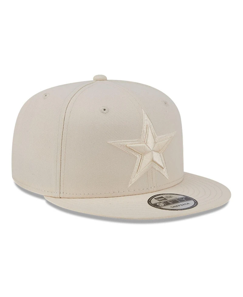 New Era Men's Cream Dallas Cowboys Colorpack 9FIFTY Snapback Hat