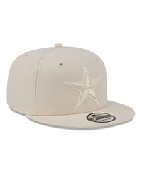 New Era Men's Cream Dallas Cowboys Colorpack 9FIFTY Snapback Hat