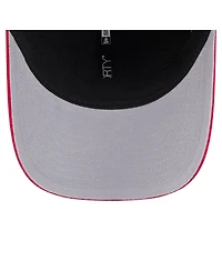 New Era Men's Black/Red Cincinnati Reds Team Loyal 9FORTY M-Crown Adjustable Hat