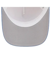 New Era Men's Natural Detroit Lions Frayed M-Crown A-Frame 9FORTY Adjustable Hat